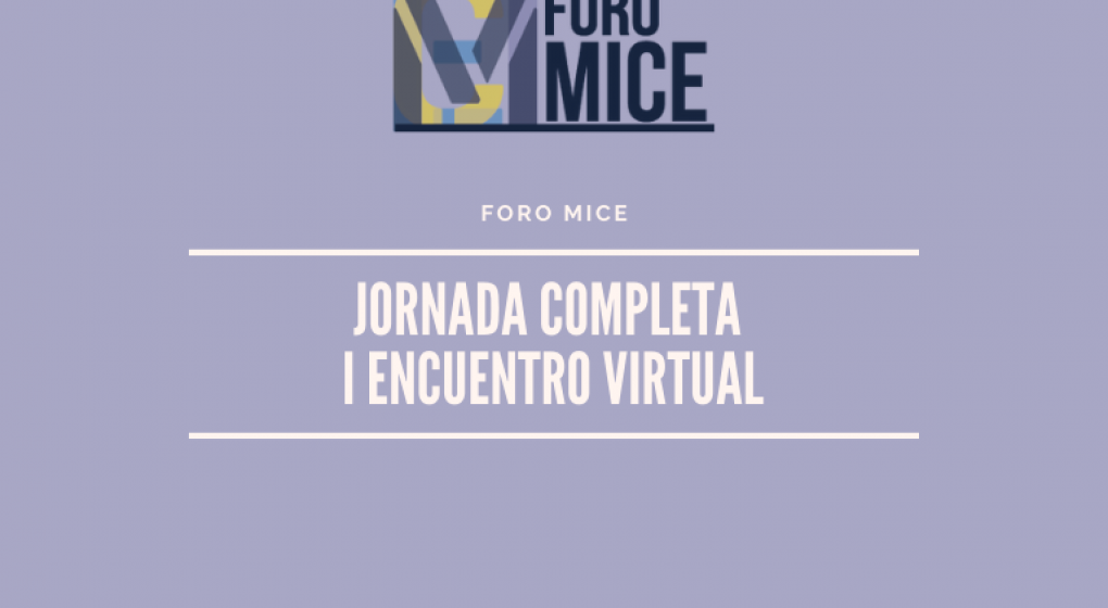 I Encuentro virtual Foro Mice