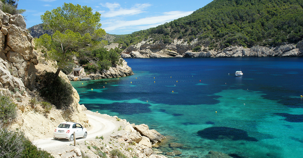 coche alquiler cala ibiza