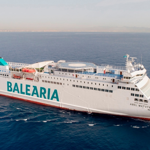 Baleària empieza a navegar con su tercer ‘smart ship’ a gas, el remotorizado ‘Abel Matutes’