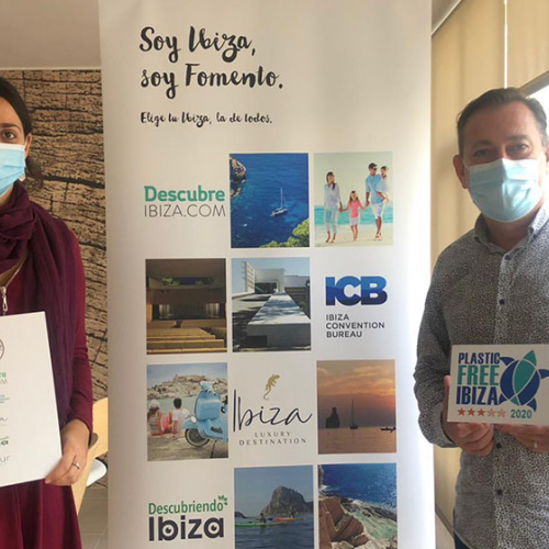 Fomento del Turismo de Ibiza consigue la certificación de Plastic Free