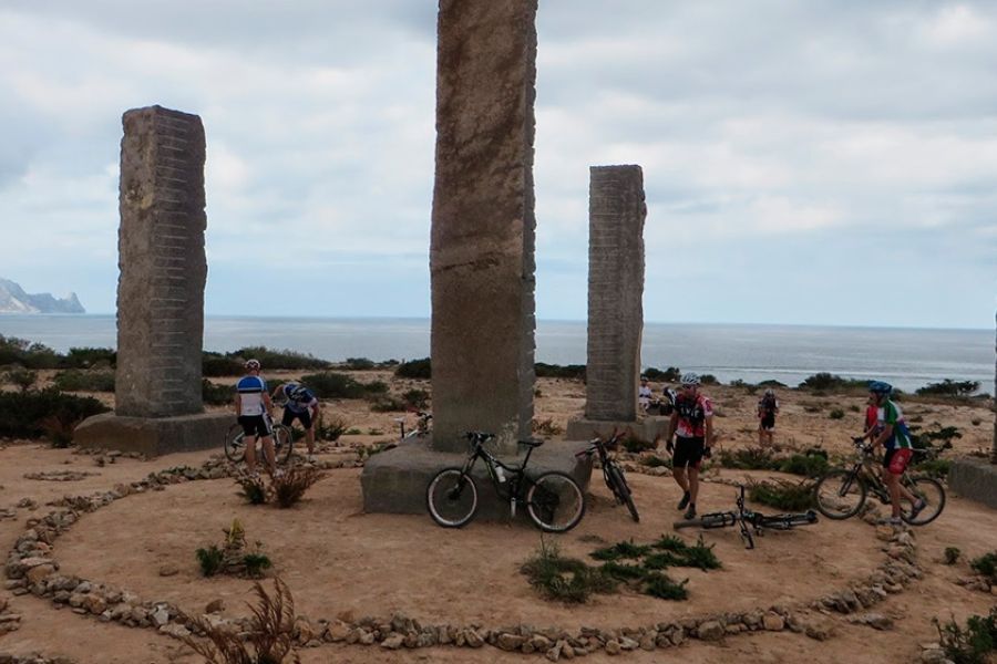 Cala Llentia, bike tour