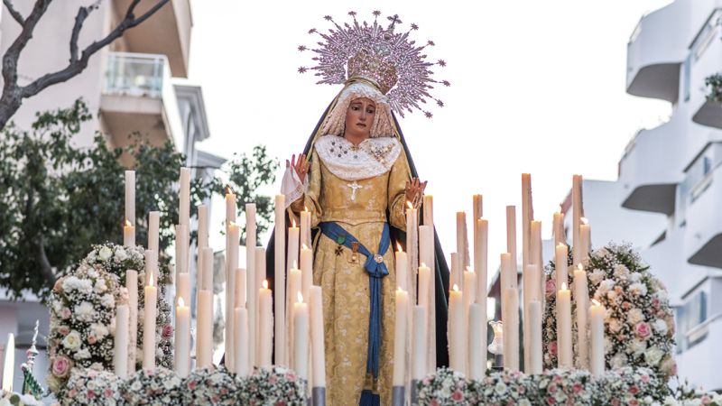 Steps of the Virgin in Holy Week