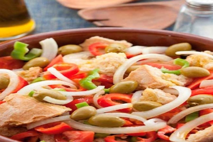 Bread-Crust Salad